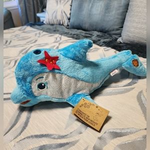 NEW Girl Scout Cookie Rewards Plush Coral Dolphin 2023